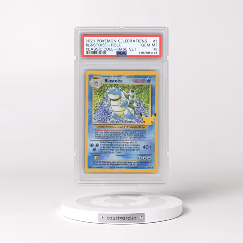 2021 Pokémon Celebrations Classic Collection #2 Blastoise - Holo (PSA 10 GEM MINT)