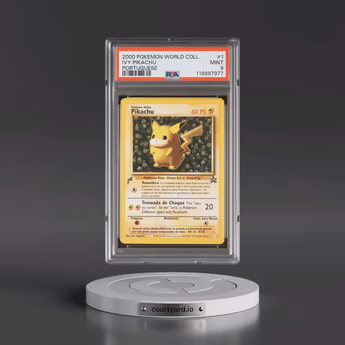 2000 Pokémon Pikachu World #1 Ivy Pikachu (PSA 9 MINT)