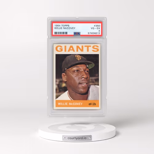 1964 Topps #350 Willie McCovey (PSA 4 VG-EX)