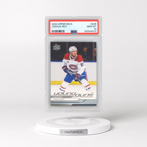2024 Upper Deck #246 Joshua Roy (PSA 10 GEM MINT)