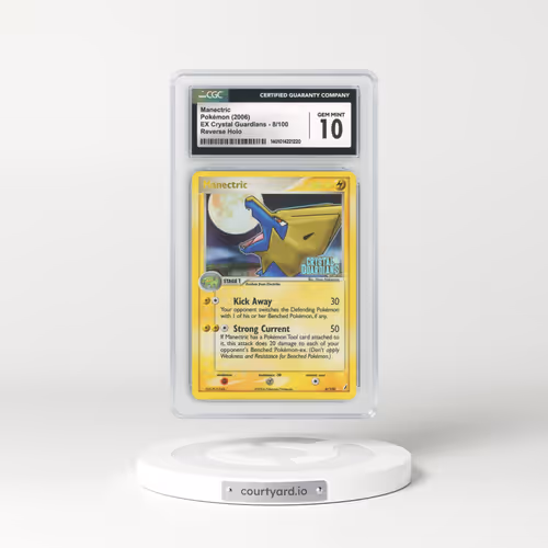 2006 EX Crystal Guardians #8 Manectric - Holo (CGC 10 GEM MINT)