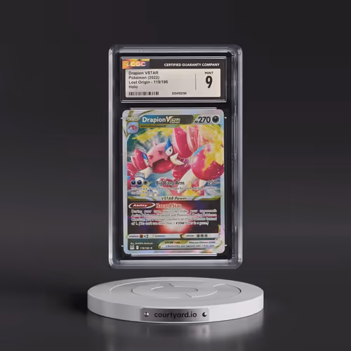 2022 Lost Origin #119/196 Drapion VSTAR - Holo (CGC 9 MINT)