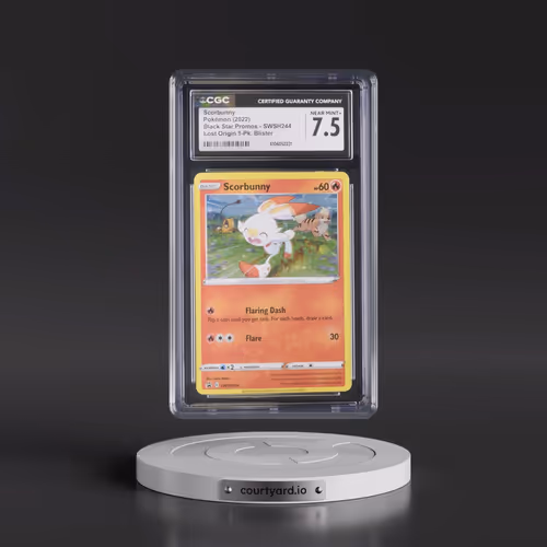 2017 Black Star Promos - Sword & Shield #SWSH244 Scorbunny - Lost Origin 1-Pk. Blister (Cosmos Holo)