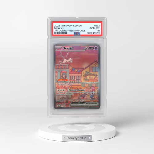 2023 Pokémon Svp EN-SV Black Star Promo #053 Mew EX - Holo 151 Ultra-Premium Collection (PSA 10 GEM