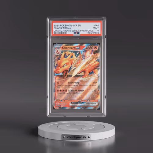 2024 Pokémon Svp EN-SV Black Star Promo #161 Charizard EX - Holo Charizard EX Super-Premium Collecti