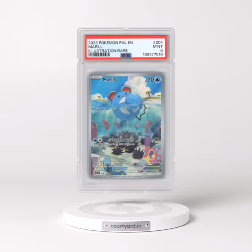 2023 Pokémon Pal EN-Paldea Evolved #204 Marill - Illustration Rare (PSA 9 MINT)