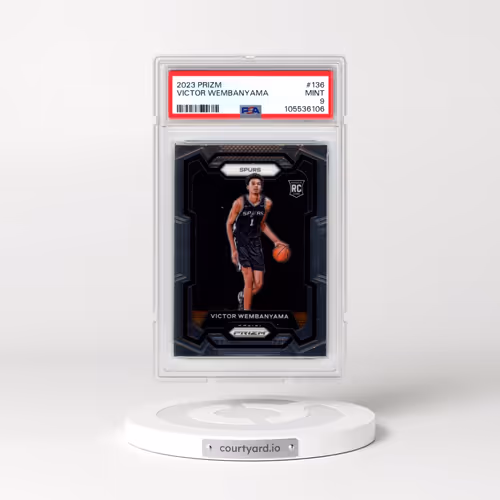 2023 Panini Prizm #136 Victor Wembanyama (PSA 9 MINT)