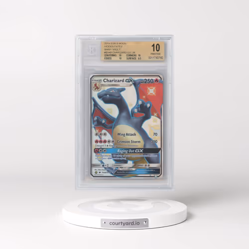 2019 Hidden Fates #SV49 Charizard GX - Shiny Vault Holo (BGS 10 PRISTINE)