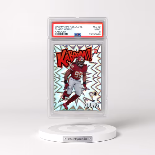 2020 Panini Absolute Kaboom! #KCY2 Chase Young (PSA 9 MINT)