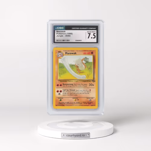 1999 Jungle #39/64 Marowak (CGC 7.5 NM+)