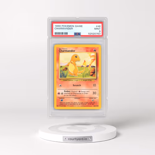 1999 Pokémon Game #46 Charmander (PSA 9 MINT)