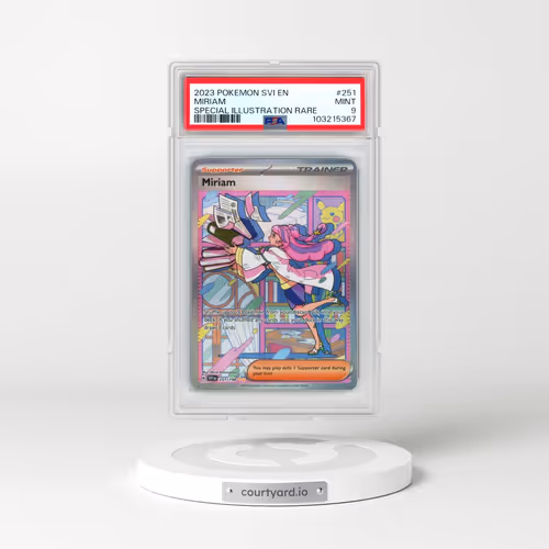 2023 Pokémon Svi EN-Scarlet & Violet #251 Miriam - Special Illustration Rare (PSA 9 MINT)