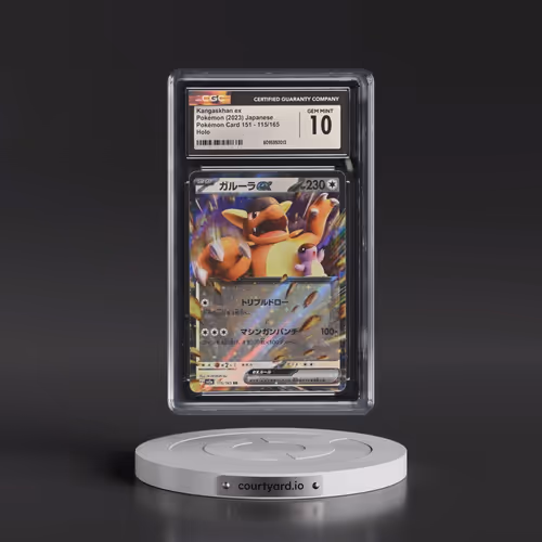 2023 Pokémon Card 151 #115/165 Kangaskhan ex - Holo (CGC 10 GEM MINT)