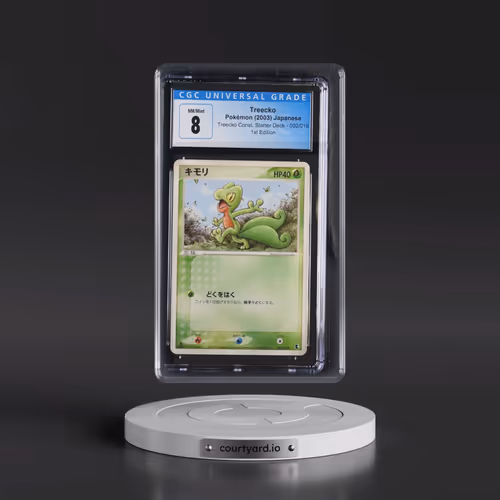 2003 Treecko Starter Deck #002/019 Treecko - 1st Edition (CGC 8 NM-MT)