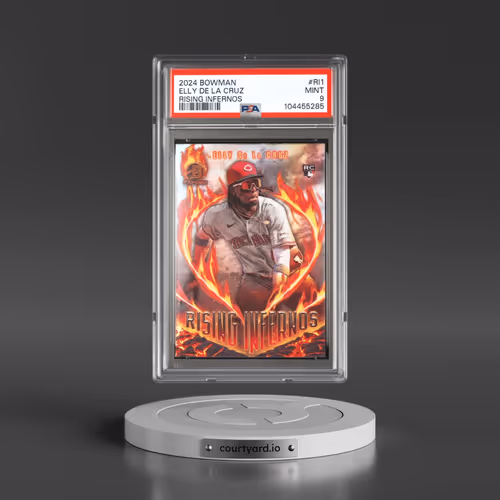 2024 Bowman Rising Infernos #RI1 Elly de La Cruz (PSA 9 MINT)