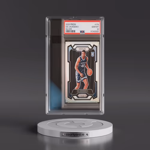 2023 Panini Prizm #179 GG Jackson II - Silver Prizm (PSA 10 GEM MINT)