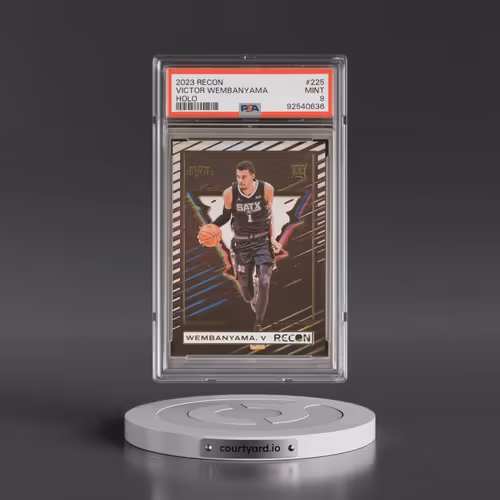 2023 Panini Recon #225 Victor Wembanyama - Holo (PSA 9 MINT)