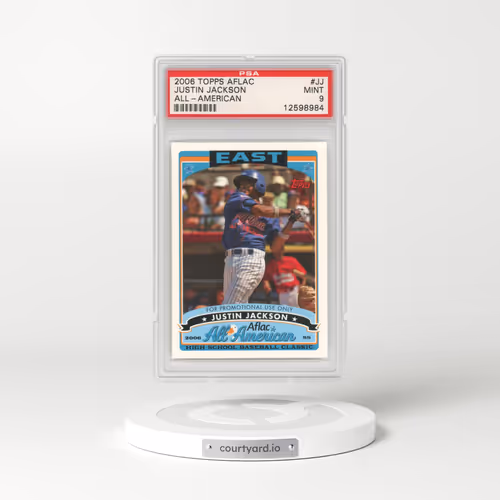 2006 Topps Aflac All-American #JJ Justin Jackson (PSA 9 MINT)