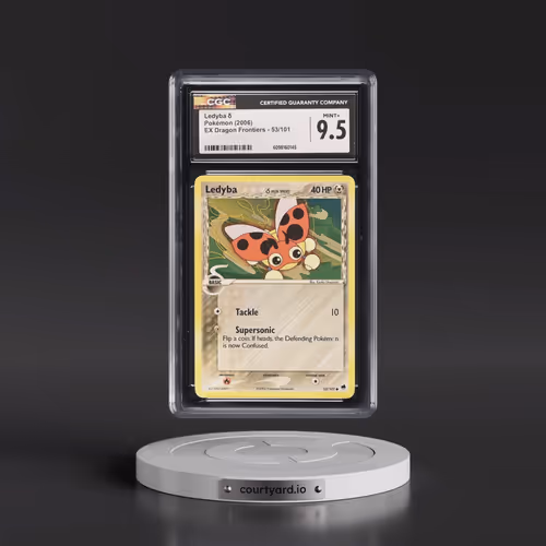2006 EX Dragon Frontiers #53/101 Ledyba δ (CGC 9.5 MINT+)