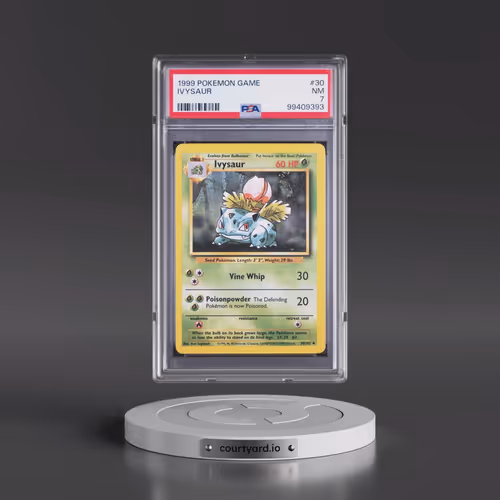1999 Pokémon Game #30 Ivysaur (PSA 7 NM)