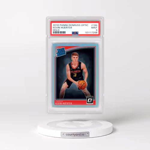 2018 Panini Donruss Optic #184 Kevin Huerter - Holo (PSA 9 MINT)