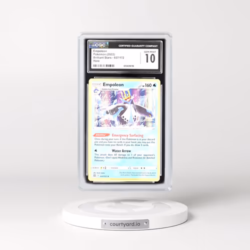 2022 Brilliant Stars #037/172 Empoleon - Holo (CGC 10 GEM MINT)