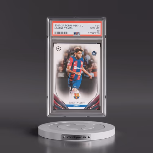 2023-24 Topps UEFA Club Competitions #64 Lamine Yamal (PSA 10 GEM MINT)
