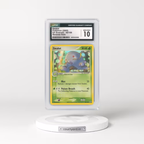 2005 EX Emerald #40 Swalot - Holo (CGC 10 GEM MINT)