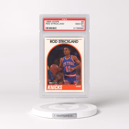 1989 Hoops #8 Rod Strickland (PSA 10 GEM MINT)