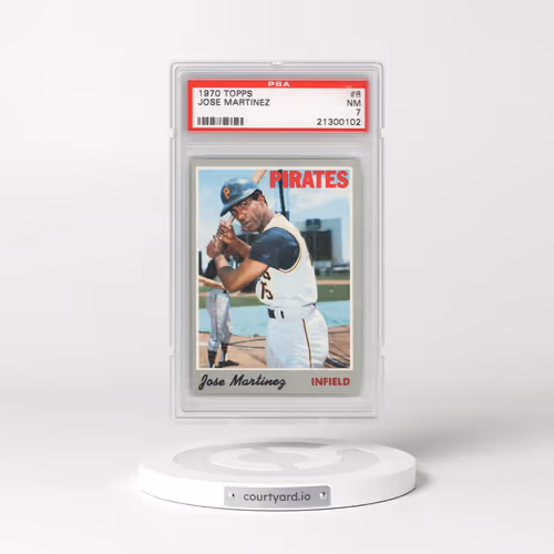 1970 Topps #8 Jose Martinez (PSA 7 NM)