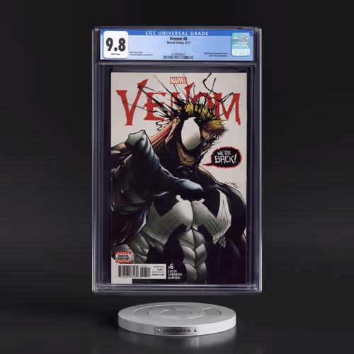 Venom #6 CGC 9.8 White Pages (Marvel Comics, 6/17) - Universal