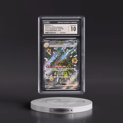 2023 Shiny Treasure ex #323/190 Espathra ex - Shiny Super Rare Holo (CGC 10 GEM MINT)