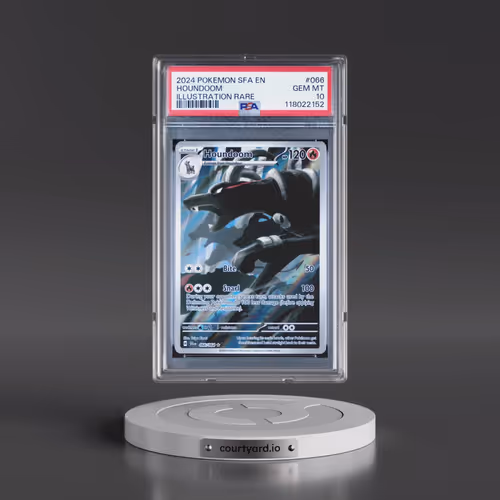 2024 Pokémon Sfa EN-Shrouded Fable #066 Houndoom - Illustration Rare (PSA 10 GEM MINT)