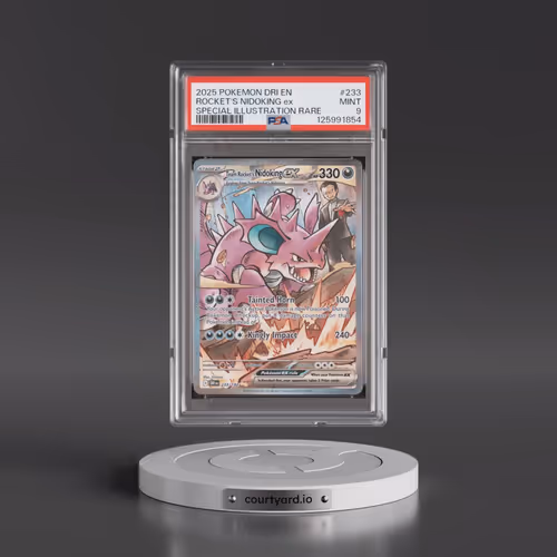2025 Pokémon Dri EN-Destined Rivals #233 Team Rocket's Nidoking EX - Holo Special Illustration Rare