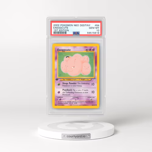2002 Neo Destiny #64 Exeggcute - 1st Edition (PSA 10 GEM MINT)