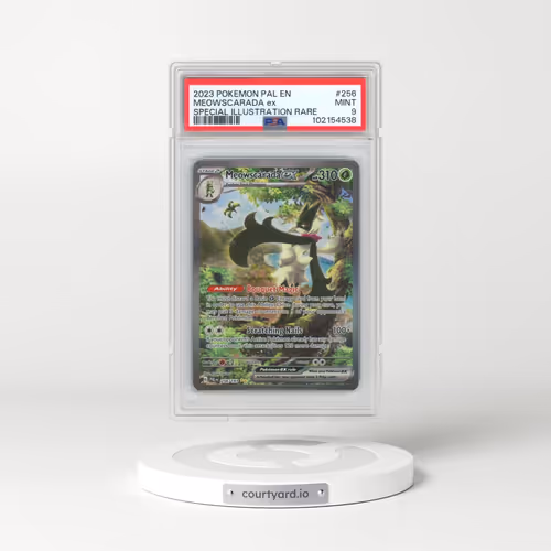 2023 Pokémon Pal EN-Paldea Evolved #256 Meowscarada EX - Holo Special Illustration Rare (PSA 9 MINT)