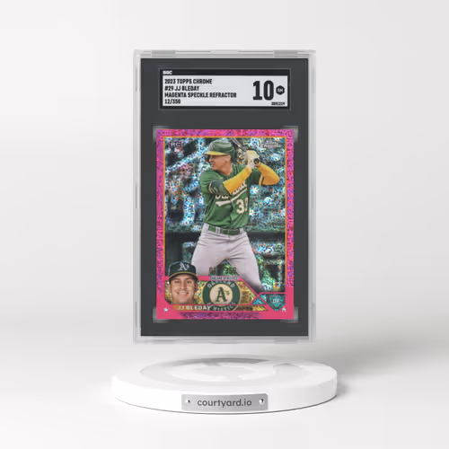 2023 Topps Chrome #29 Jj Bleday - Magenta Speckle Refractor (SGC 10 GEM MINT)