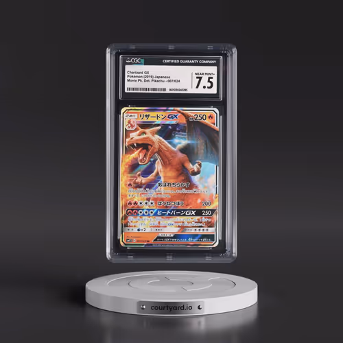 2019 Movie Pack Detective Pikachu #007/024 Charizard GX - Holo (CGC 7.5 NM+)