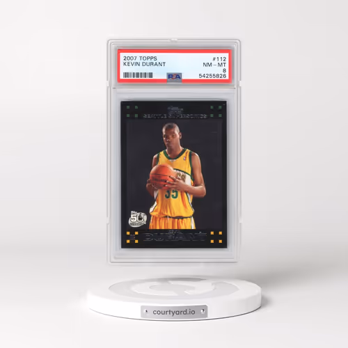 2007 Topps #112 Kevin Durant (PSA 8 NM-MT)