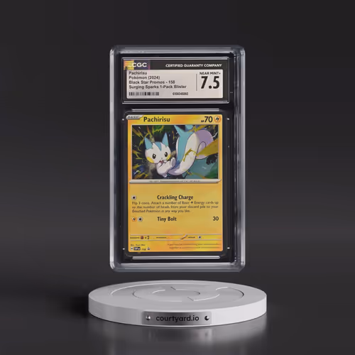 2023 Black Star Promos - Scarlet & Violet SVP EN #158 Pachirisu - Surging Sparks 1-Pack Blister (Cos