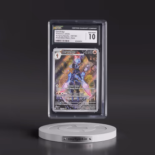 2024 Surging Sparks - SSP EN #197/191 Ceruledge - Illustration Rare Holo (CGC 10 GEM MINT)
