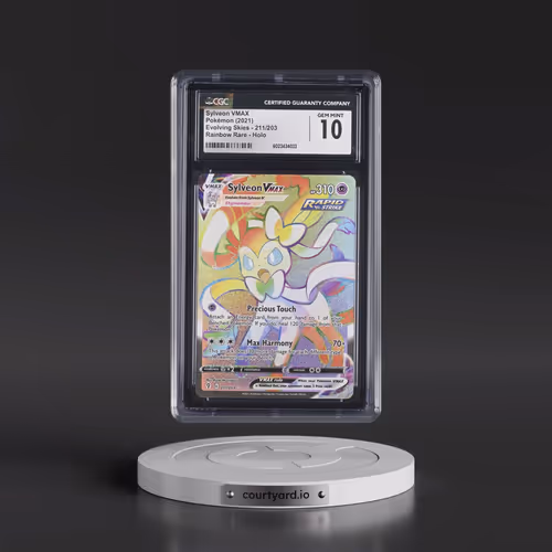 2021 Evolving Skies #211/203 Sylveon VMAX - Holo Secret (CGC 10 GEM MINT)