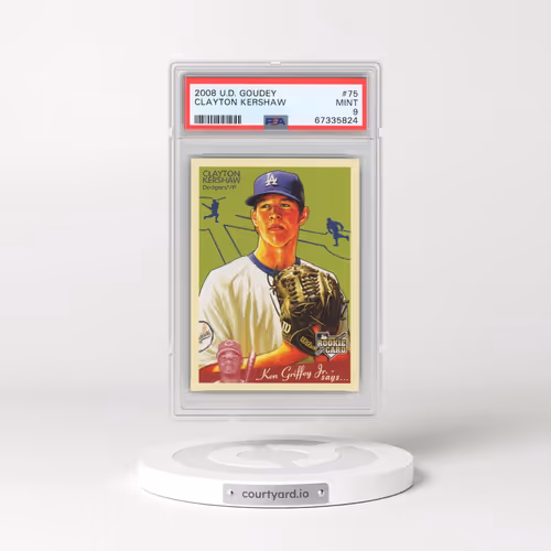 2008 Upper Deck Goudey #75 Clayton Kershaw (PSA 9 MINT)