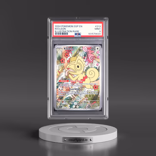 2024 Pokémon Ssp EN-Surging Sparks #213 Kecleon - Illustration Rare (PSA 9 MINT)