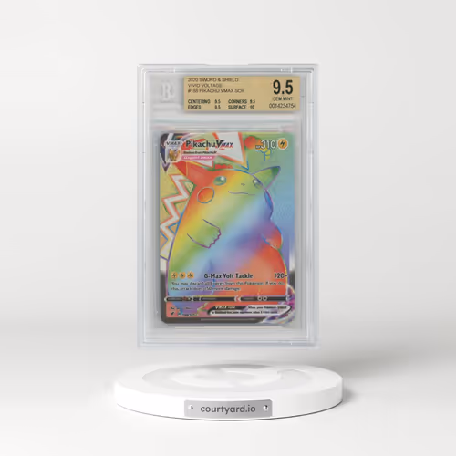 2020 Vivid Voltage #188 Pikachu VMAX - Holo Secret (BGS 9.5 GEM MINT)