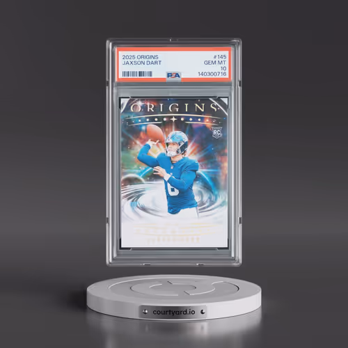 2025 Panini Origins #145 Jaxson Dart (PSA 10 GEM MINT)