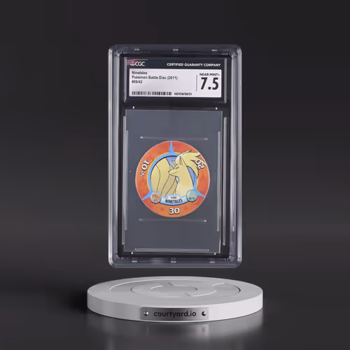 2011 Pokémon Battle Disc (2011) - English #09/42 Ninetales (CGC 7.5 NM+)