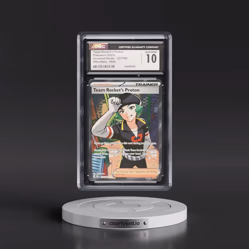 2025 Pokémon Dri EN-Destined Rivals #227 Team Rocket's Proton - Ultra Rare (CGC 10 GEM MINT)