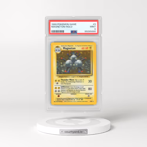 1999 Pokémon Game #9 Magneton - Holo (PSA 9 MINT)