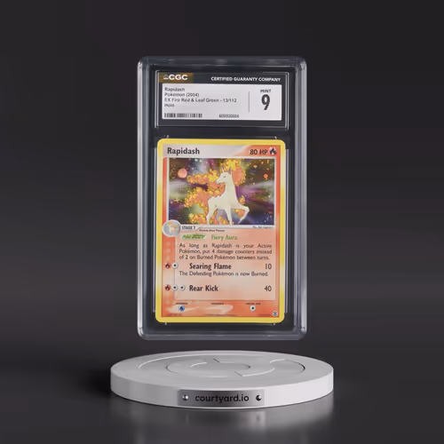 2004 EX Fire Red & Leaf Green #13/112 Rapidash - Holo (CGC 9 MINT)